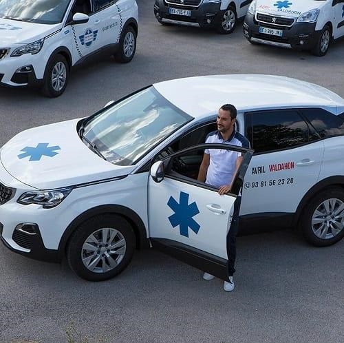 parc auto ambulance valdahon